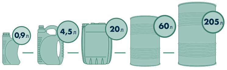 ONZOIL IDEAL 0,9л, 4,5л, 20л, 60л, 205л